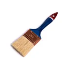inflatable customized logo tin plated ferrule private label plastic handle camel paint brush for wall