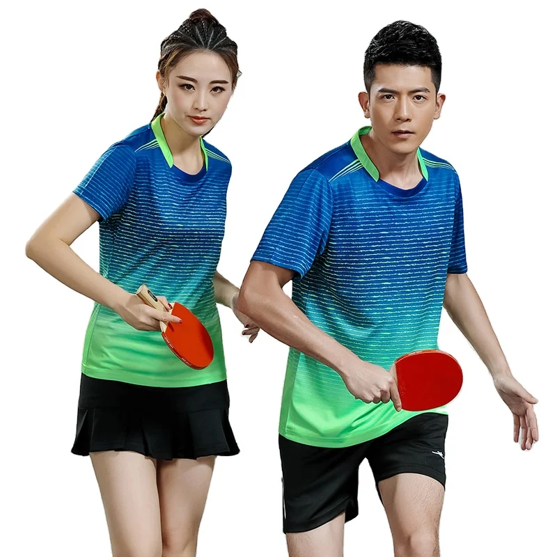 New Design Sport Suit Shorts With Jerseys Breathable Badminton Table Tennis Sportswear Women/Men Tennis Shirts
New Design Sport Suit Shorts With Jerseys Breathable Badminton Table Tennis Sportswear Women/Men Tennis Shirts