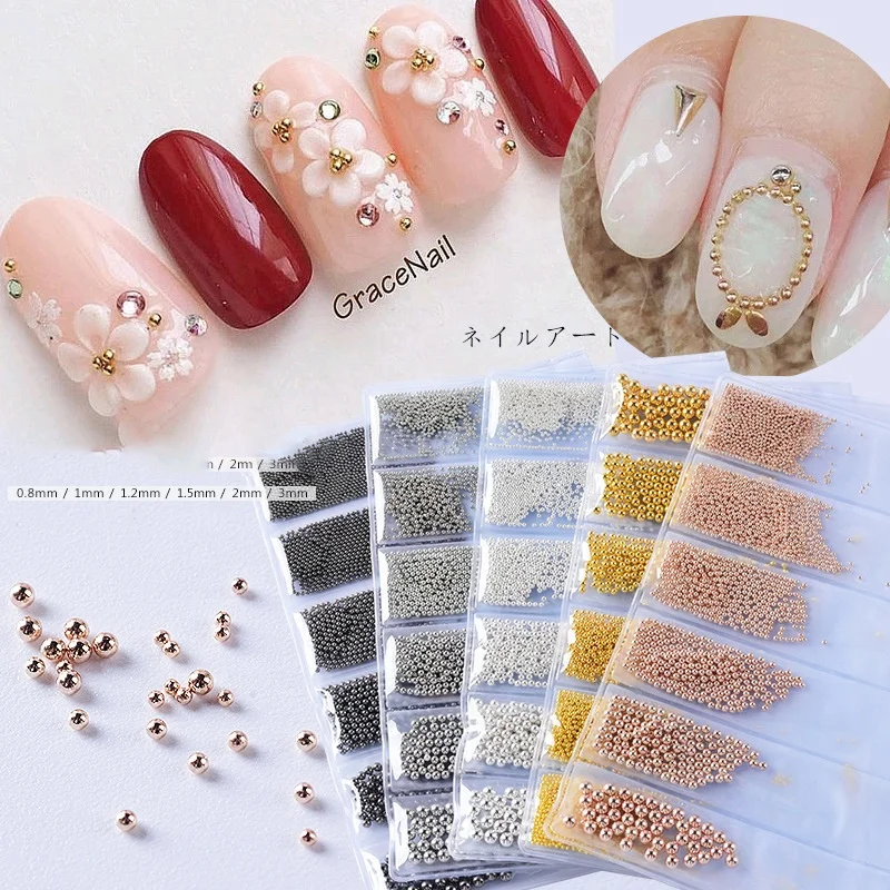 Paso Sico 5 colors 6 Blanks Package Mixed 8000pcs Rose Gold Silver Gold Black Metal Stainless Steel Ball Nail Art Decoration
Paso Sico 5 colors 6 Blanks Package Mixed 8000pcs Rose Gold Silver Gold Black Metal Stainless Steel Ball Nail Art Decoration