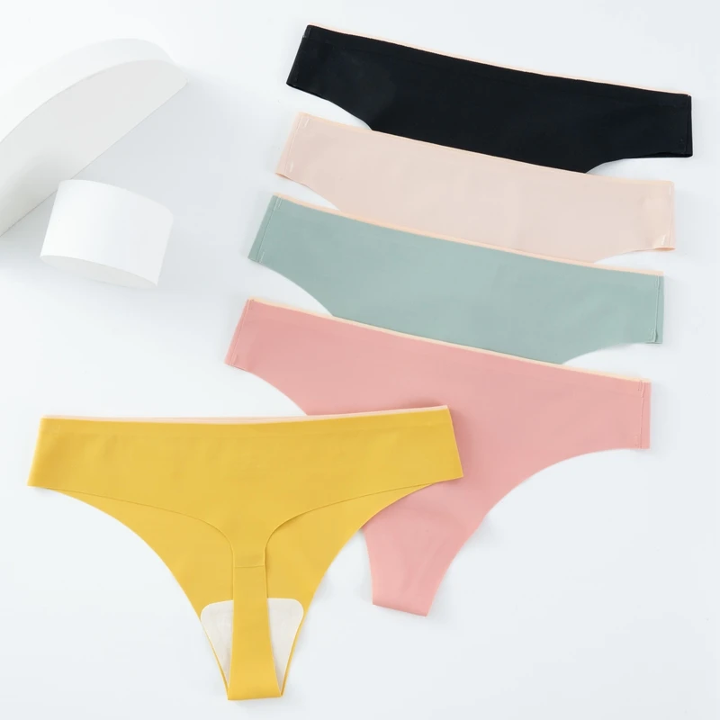 Dropshipping women's sexy ice silk elastic panties soft seamless briefs plus size underwear ladies's G-String Thong
Dropshipping women's sexy ice silk elastic panties soft seamless briefs plus size underwear ladies's G-String Thong