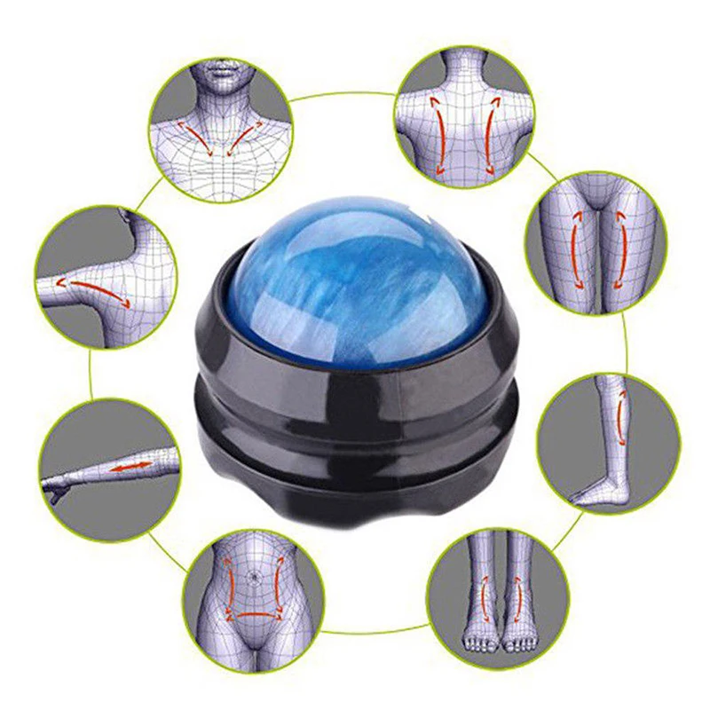 2020 New Arrival Custom Logo Fitness Yoga Massage Muscle Ball All Over Body Massage Roller Ball