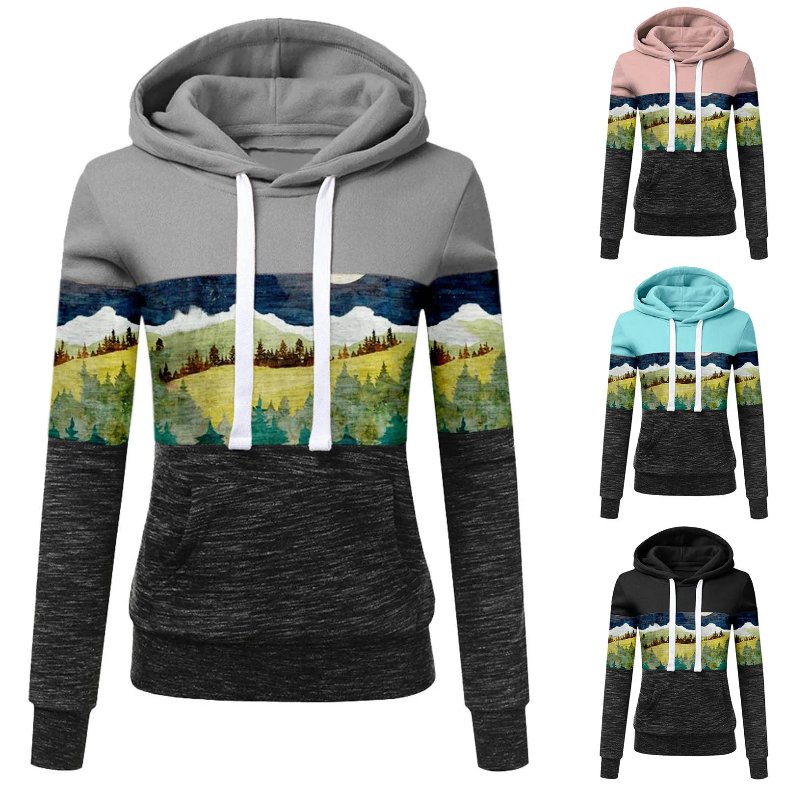 Christmas Women Sweatshirt Hoodie Jacket for Women with Plus Size Pocket Pullover top
Christmas Women Sweatshirt Hoodie Jacket for Women with Plus Size Pocket Pullover top