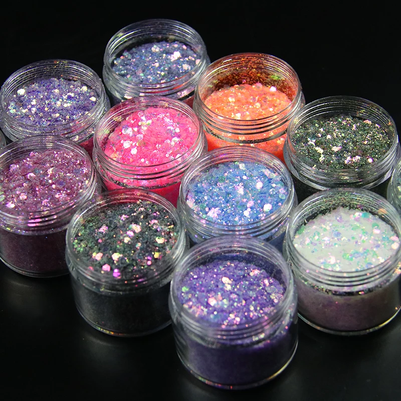 Eyeshadow Eco-friendly Glitter Powder Nail Arts Cosmetic Makeup Acrylic Powder Dip Powder Set, 13 color available
Eyeshadow Eco-friendly Glitter Powder Nail Arts Cosmetic Makeup Acrylic Powder Dip Powder Set, 13 color available
