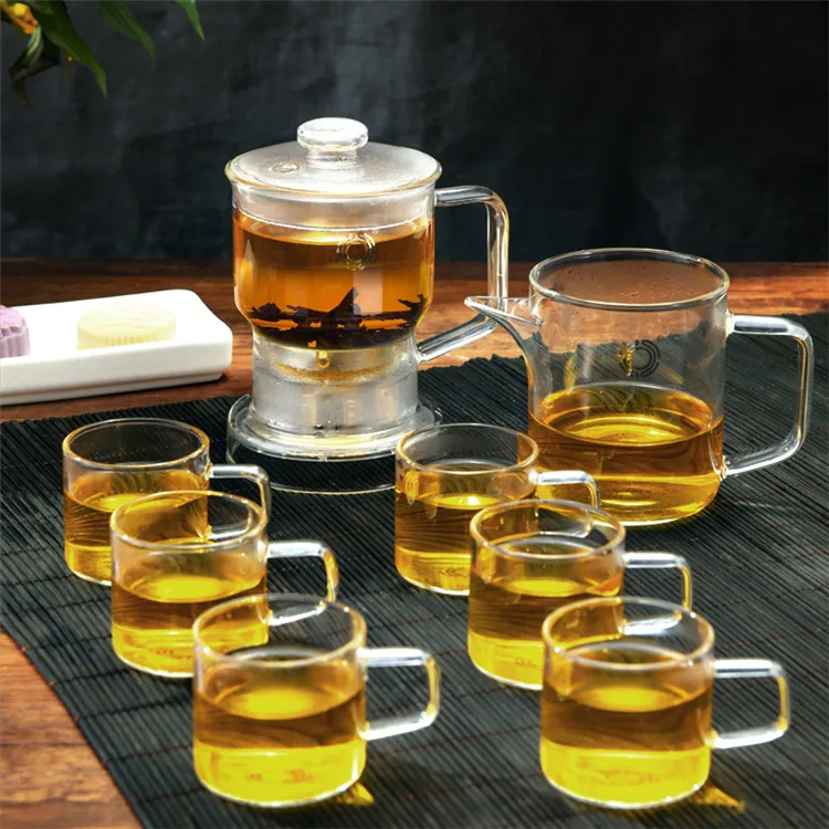 Wholesale Automatic separation of tea cup and teapot heat-resistant, Transparent clear
Wholesale Automatic separation of tea cup and teapot heat-resistant, Transparent clear