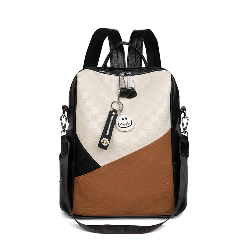 Large Capacity Backpack Trendy Women's Bags Casual Fashion Pu Travel Backpack One Piece Dropshipping 773
Large Capacity Backpack Trendy Women's Bags Casual Fashion Pu Travel Backpack One Piece Dropshipping 773