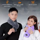 Scarves Heated Scarf New Winter Neckerchief USB Women Plush Collar Scarves Heated Scarf