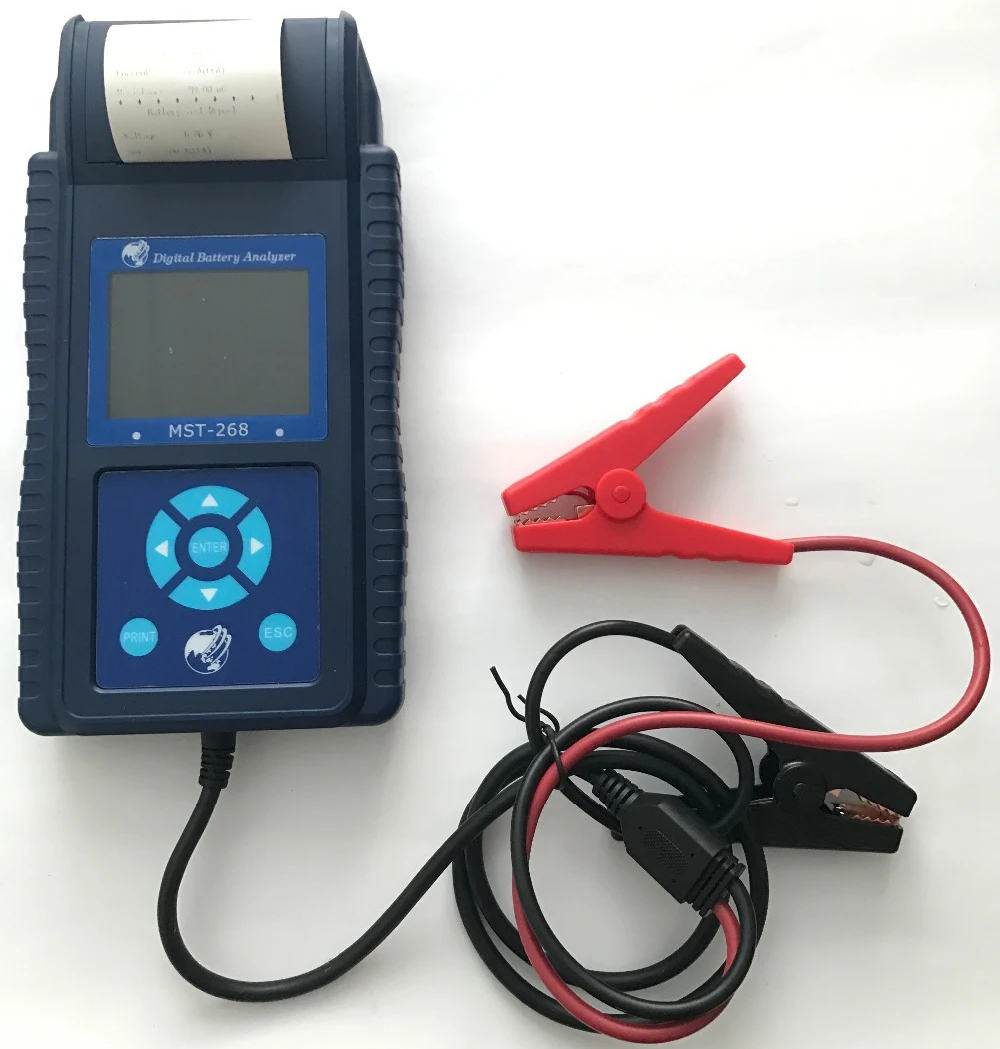 Professional Battery System Tester 12V 24V used for automotive diagnostic and repair service
Professional Battery System Tester 12V 24V used for automotive diagnostic and repair service