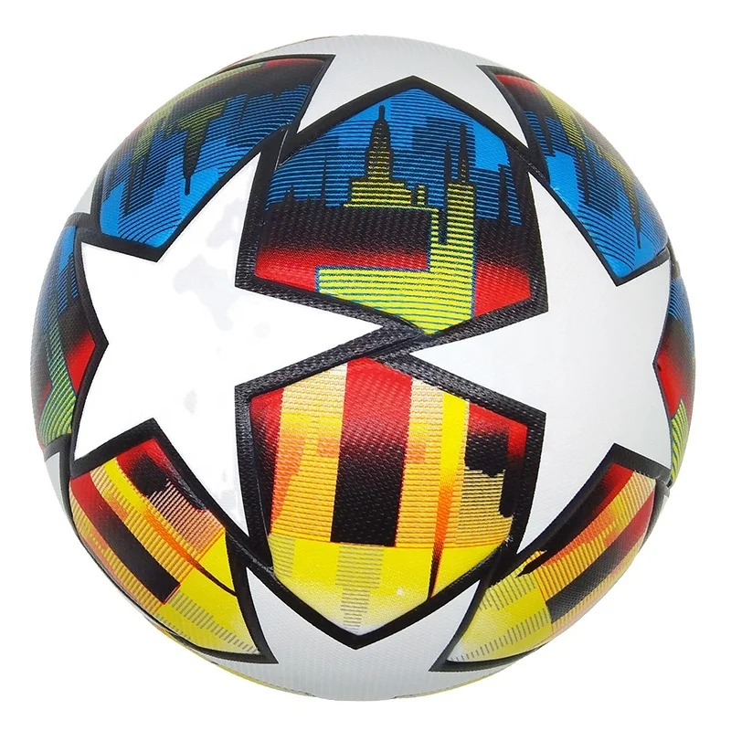 PU seamless high quality Soccer Ball Custom printing LOGO name pattern team football match training size balls
PU seamless high quality Soccer Ball Custom printing LOGO name pattern team football match training size balls