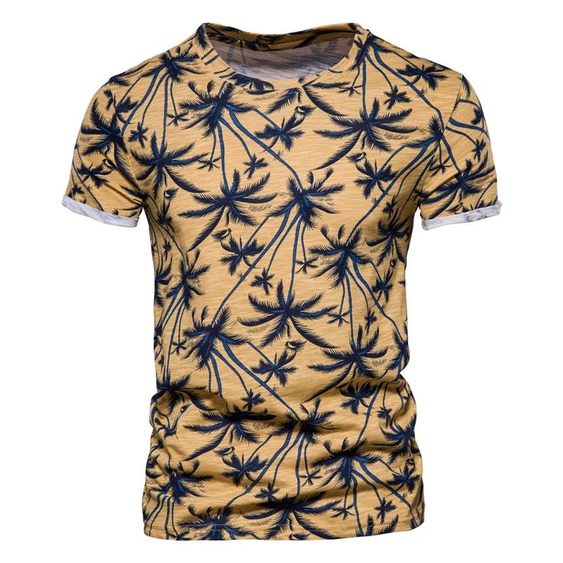 2022 new design 100% cotton Coconut print T-shirt men short sleeve O neck tee tops fashion casual summer clothing plus size
2022 new design 100% cotton Coconut print T-shirt men short sleeve O neck tee tops fashion casual summer clothing plus size