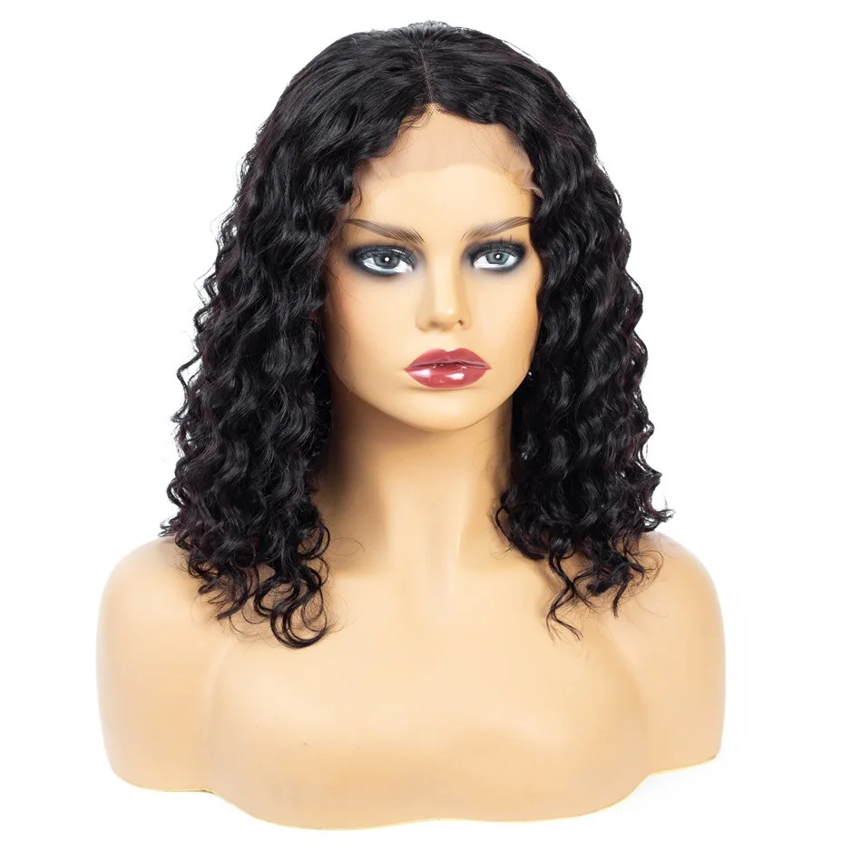 Peruvian Deep Wave Wig Short Brazilian Bob Wig Pre Plucked With Baby Hair Natural Color Lace Front Human Hair Wig For Women
Peruvian Deep Wave Wig Short Brazilian Bob Wig Pre Plucked With Baby Hair Natural Color Lace Front Human Hair Wig For Women
