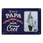Wholesale Home Decor Custom Tin Daughter Photo Frame