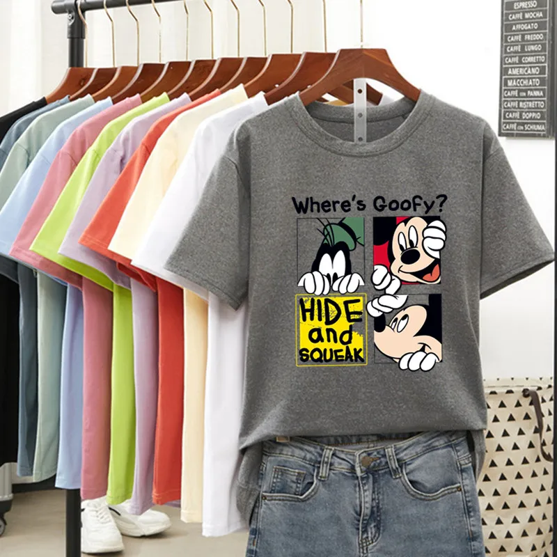 Wholesale summer t-shirts women's fashion t-shirts women's clothing graphics black girls Mickey ins t-shirts women
Wholesale summer t-shirts women's fashion t-shirts women's clothing graphics black girls Mickey ins t-shirts women