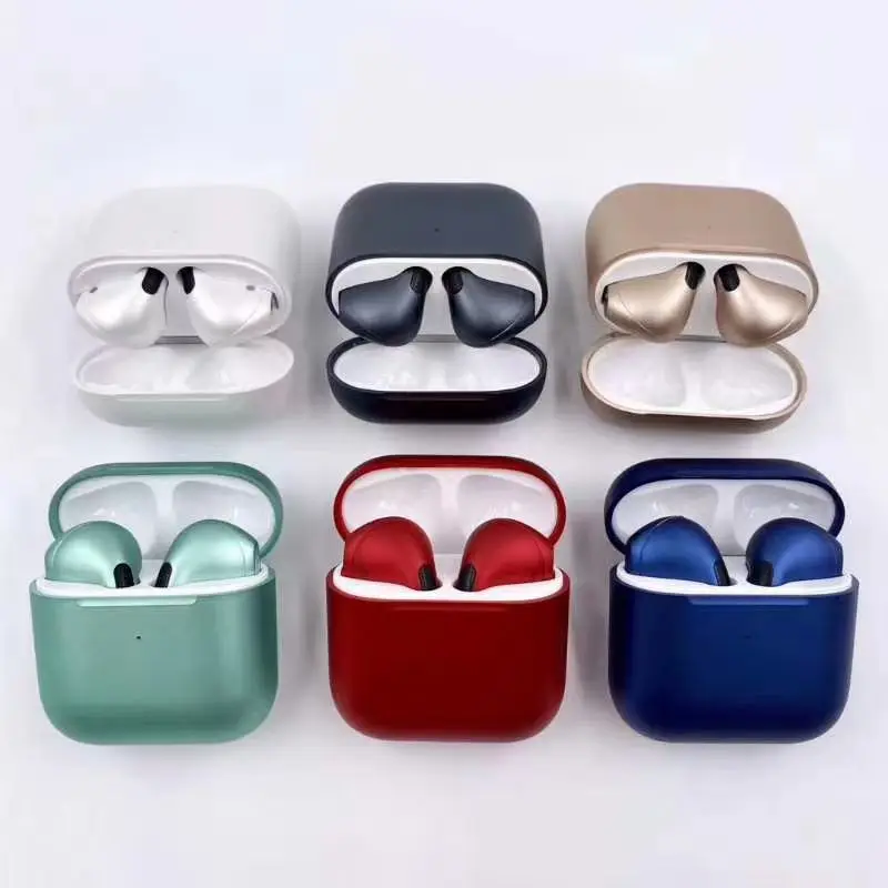 2021 Factory Direct Sell Tws Pro 4 Metallic Color Bt 5.0 Earphones Pro4 Fashion Metallic Color Sport Waterproof Earphone Earbuds, White green red black
2021 Factory Direct Sell Tws Pro 4 Metallic Color Bt 5.0 Earphones Pro4 Fashion Metallic Color Sport Waterproof Earphone Earbuds, White green red black