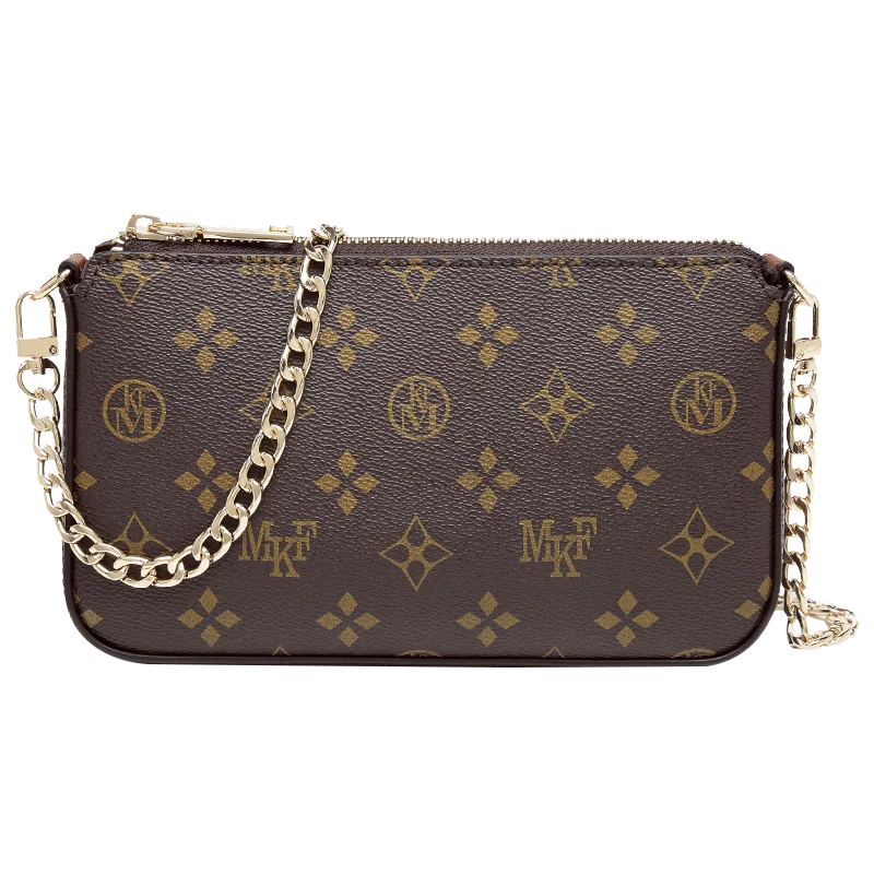 MK F Brand Luxury Fashion Trendy PVC Messenger Bag for Women Customized Printed Chain Shoulder Bag for Girls, Coffee khaki brown
MK F Brand Luxury Fashion Trendy PVC Messenger Bag for Women Customized Printed Chain Shoulder Bag for Girls, Coffee khaki brown
