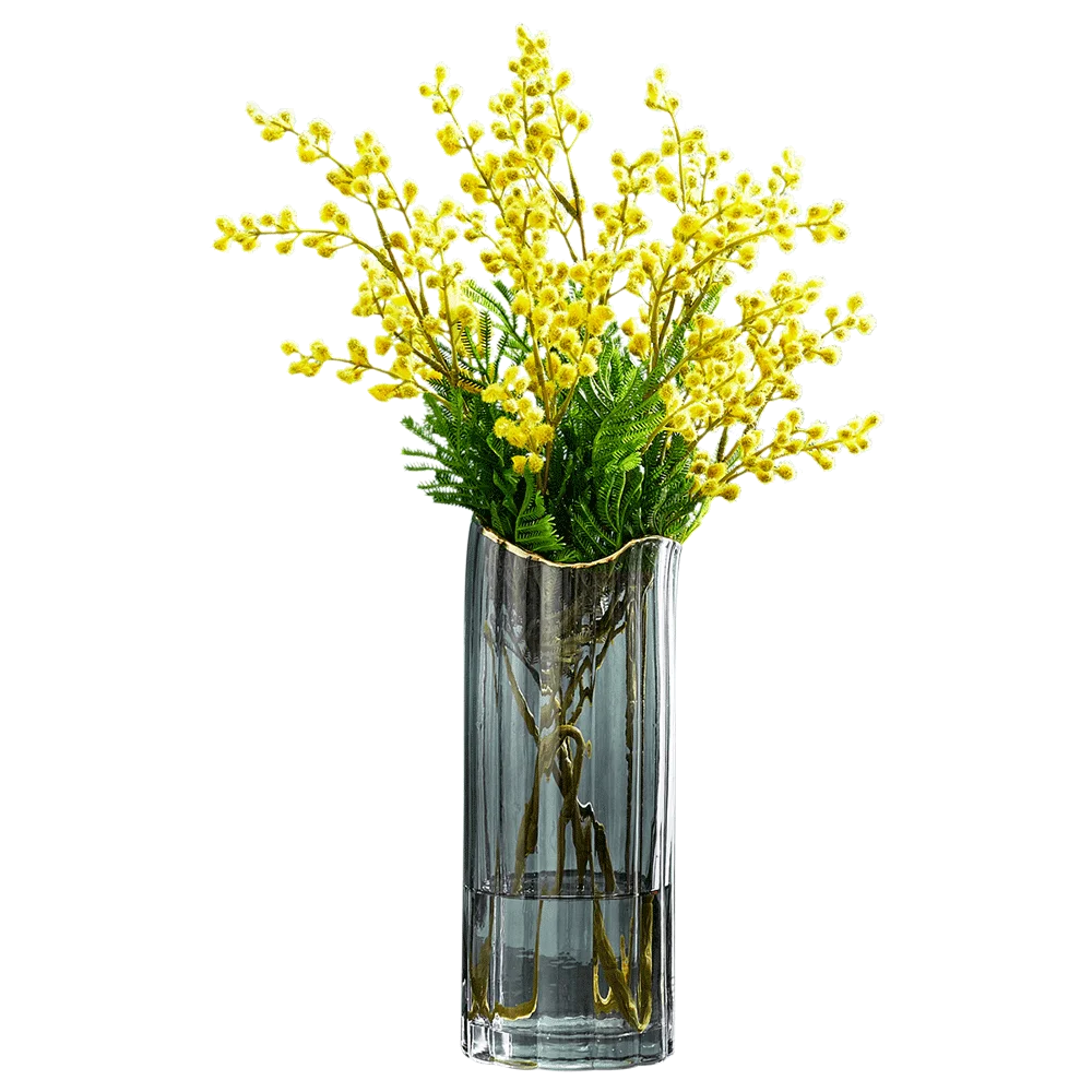 Nordic Creative Glass Flower Vase Tabletop Hydroponic Vases Golden Crystal Vase For Wedding Decor Home Decoration Accessories
Nordic Creative Glass Flower Vase Tabletop Hydroponic Vases Golden Crystal Vase For Wedding Decor Home Decoration Accessories