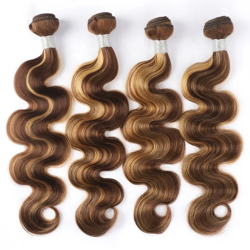 Body Wave Piano Colour P4/27# Human Hair Extensions, Brazilian Hair, 10-24 inches Hair Bundles for Women
Body Wave Piano Colour P4/27# Human Hair Extensions, Brazilian Hair, 10-24 inches Hair Bundles for Women