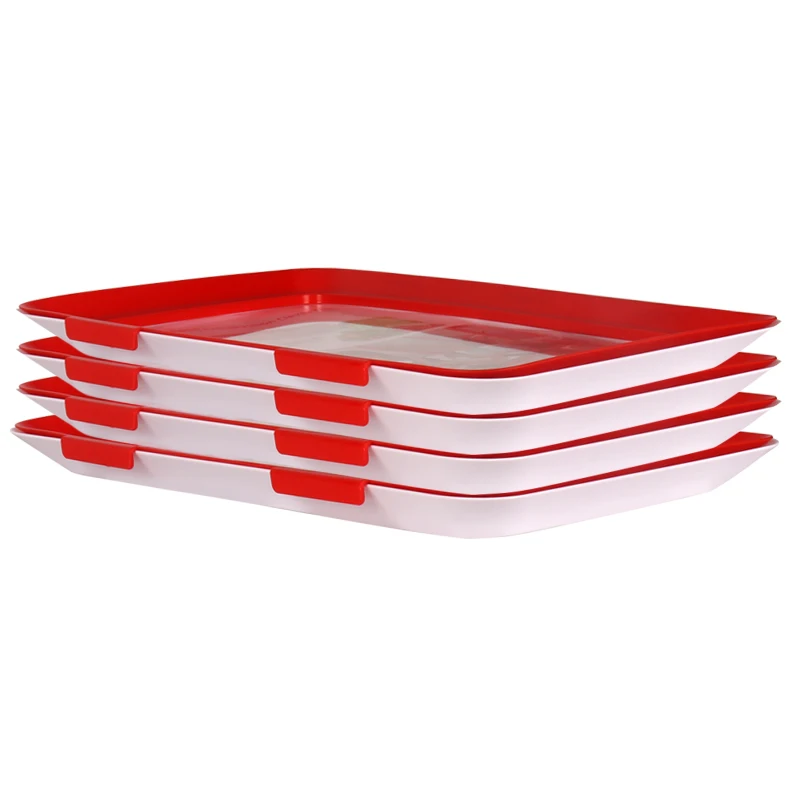 vacuum food preservation clever tray plastic food storage container set with magic film lid
vacuum food preservation clever tray plastic food storage container set with magic film lid