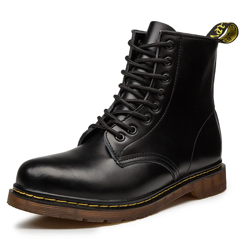 New Coturno Men Leather shoes High Top Fashion Winter Warm Snow shoes boots men shoes genuine leather
New Coturno Men Leather shoes High Top Fashion Winter Warm Snow shoes boots men shoes genuine leather