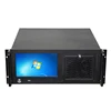 Manufacture 4U 19inch Industrial Computer Workstation sever Case with LCD server chassis support ATX MB