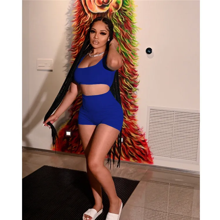New 2021 summer leisure sport jogger 2 piece set sleeveless crop top two piece short sets
New 2021 summer leisure sport jogger 2 piece set sleeveless crop top two piece short sets