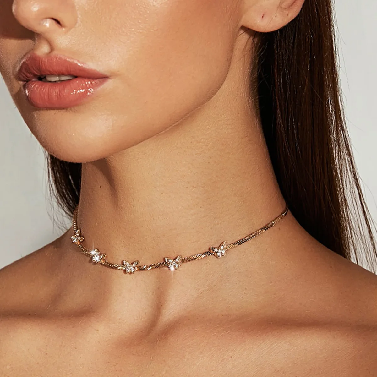 Wenyii Colar Fashion Quality Buterfly Jewellry 2021 Trendy Gold Filled Snake Chain Pendant Rhinestone Choker Butterfly Necklace, Picture
Wenyii Colar Fashion Quality Buterfly Jewellry 2021 Trendy Gold Filled Snake Chain Pendant Rhinestone Choker Butterfly Necklace, Picture