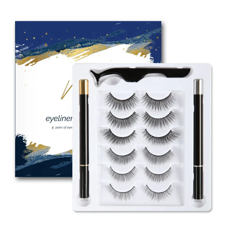 6Pairs/Boxes Magnetic Eyelashes Magnetic Lashes Box Soft Transparent Quantity Custom Silk OEM Magic Eyelashes Set, Natural black
6Pairs/Boxes Magnetic Eyelashes Magnetic Lashes Box Soft Transparent Quantity Custom Silk OEM Magic Eyelashes Set, Natural black