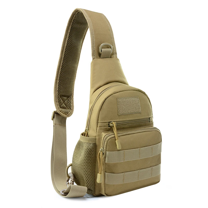 Custom Stock Travel Outdoor Sports Shoulder Crossbody Bag Military Men Army Tactical Front Chest Bag for Camping
Custom Stock Travel Outdoor Sports Shoulder Crossbody Bag Military Men Army Tactical Front Chest Bag for Camping