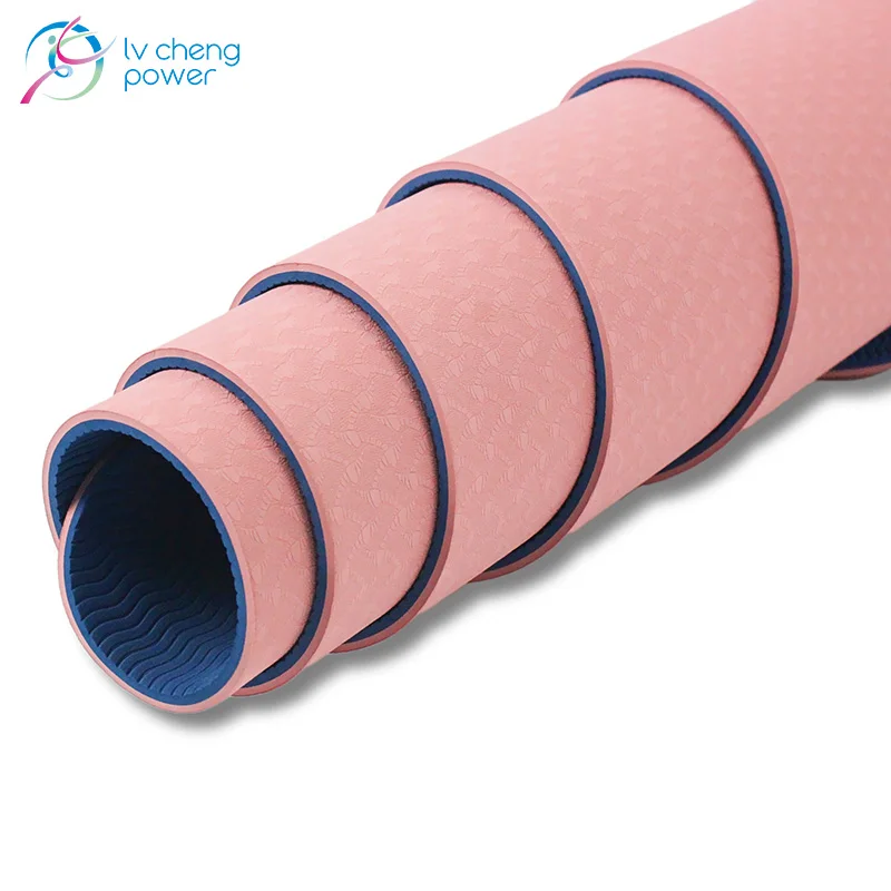 Professional Eco-friendly Fitness Workout Exercise TPE Yoga mat 6mm, Customized color
Professional Eco-friendly Fitness Workout Exercise TPE Yoga mat 6mm, Customized color