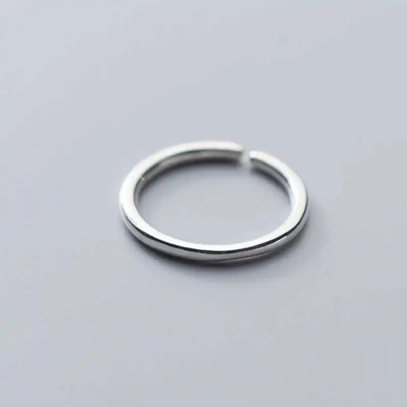 fashion jewellery 925 sterling silver eternity minimalist smooth open adjustable daily wear women
fashion jewellery 925 sterling silver eternity minimalist smooth open adjustable daily wear women