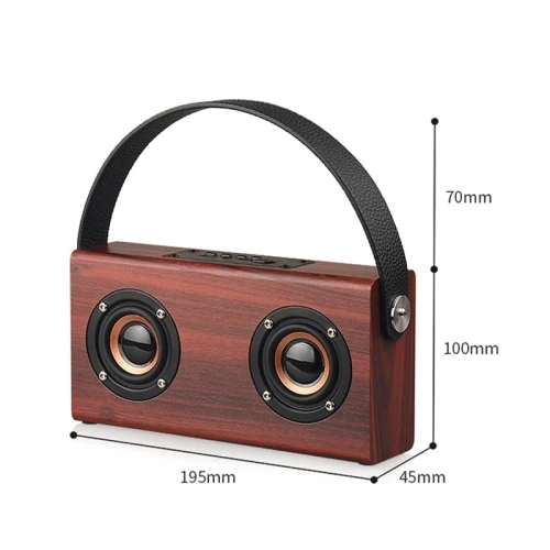 Black Friday High Quality Wireless Speaker D10 4.2 Portable Wooden Handheld Wireless Speaker Wholesale Price, Black, red, blue
Black Friday High Quality Wireless Speaker D10 4.2 Portable Wooden Handheld Wireless Speaker Wholesale Price, Black, red, blue