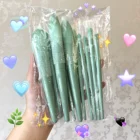 2020 New 10PCS Beauty Cosmetics Brush Synthetic Fan Foundation Powder Kabuki Brushes Concealer Eye Shadows MakeUp Brush Set