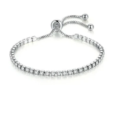Hot Sale Colorful Adjustable White Gold Plated Cubic Zircon 2-3mm Tennis Bracelet Jewelry Men Women
Hot Sale Colorful Adjustable White Gold Plated Cubic Zircon 2-3mm Tennis Bracelet Jewelry Men Women