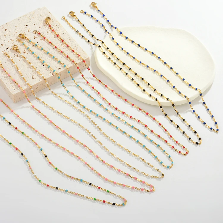 New Style The Most Popular For Women 2022 Necklace Gift Colorful Simple Beaded Necklace
New Style The Most Popular For Women 2022 Necklace Gift Colorful Simple Beaded Necklace