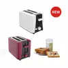 Hot selling 2 slice detachable plate pop up logo toaster