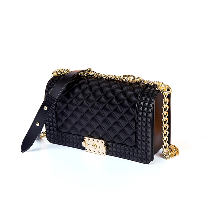 Luxury ladies one-shoulder handbags Pvc lattice chain candy color jelly bag ladies wallets and handbags
Luxury ladies one-shoulder handbags Pvc lattice chain candy color jelly bag ladies wallets and handbags