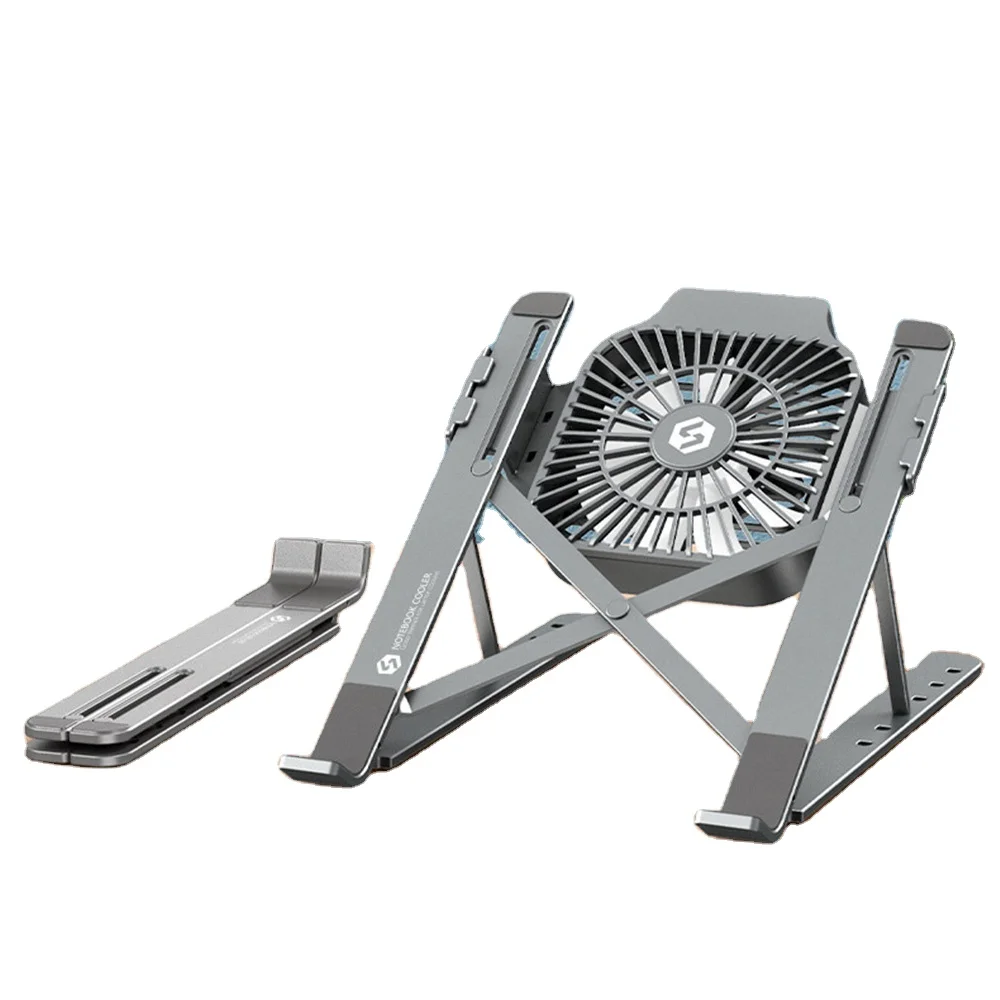 2021 Aluminium Adjustable Laptop Stand With Cooler Notebook Holder Laptop Cooling Pads, Grey
2021 Aluminium Adjustable Laptop Stand With Cooler Notebook Holder Laptop Cooling Pads, Grey