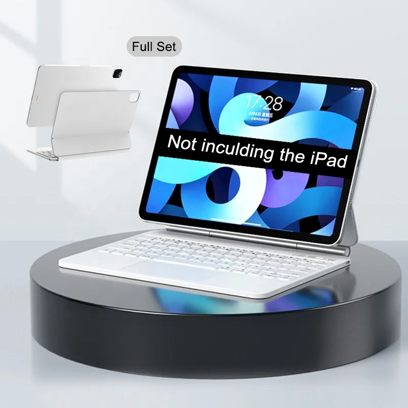 

New Wireless BT Smart Trackpad Keyboard Magnetic Magic Keyboard for iPad Air 4/5th Generation / iPad Pro 11 inch 2nd Gen