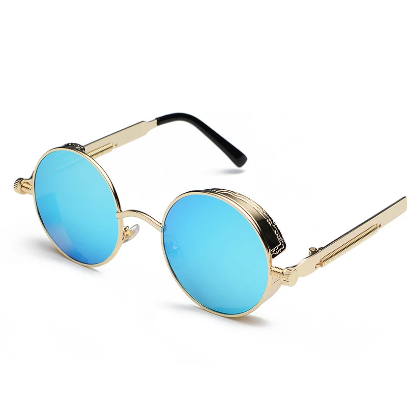 Lmamba Retro punk Sunglasses European and American men and women round personalized reflective glasses sunglasses
Lmamba Retro punk Sunglasses European and American men and women round personalized reflective glasses sunglasses