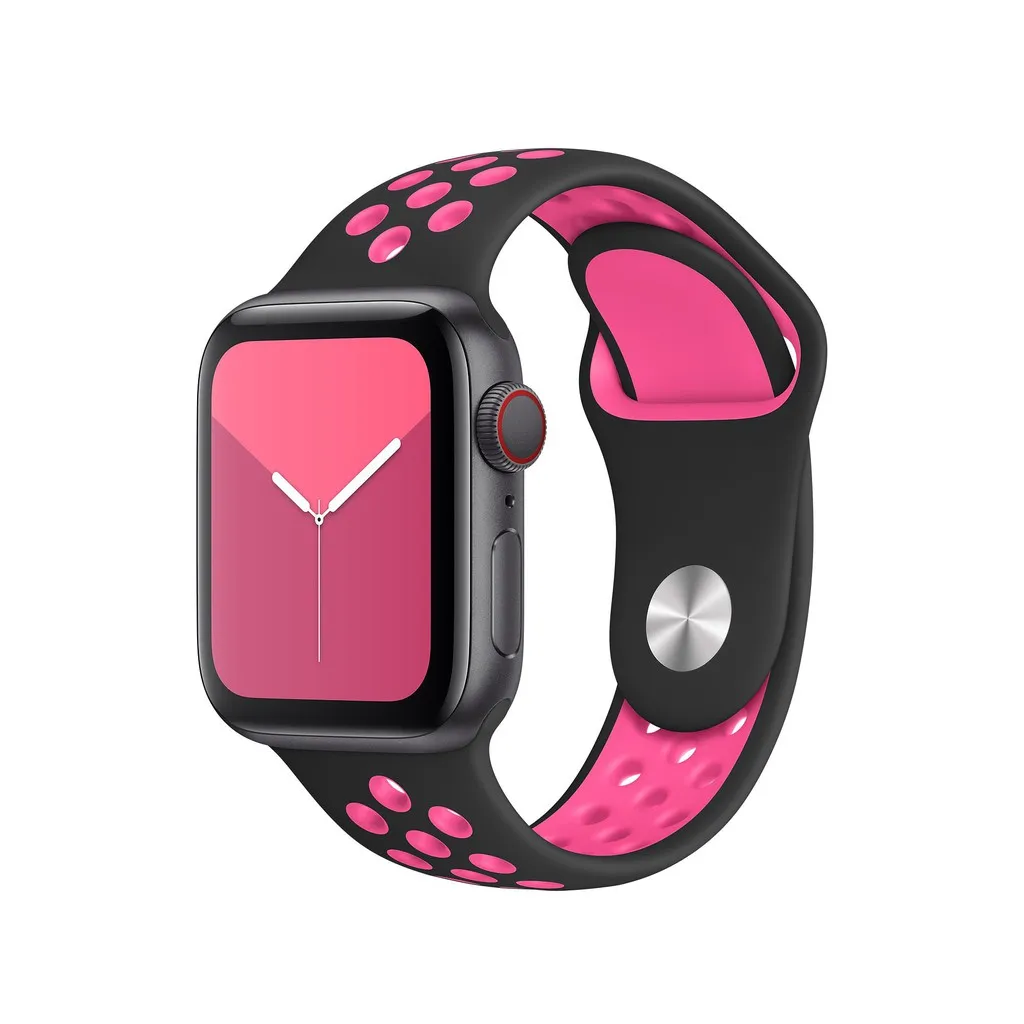 for Nike Watch Band For Apple Watch 44mm/38mm Soft Silicone Sport Replacement Wrist Strap for iWatch, 42 colors
for Nike Watch Band For Apple Watch 44mm/38mm Soft Silicone Sport Replacement Wrist Strap for iWatch, 42 colors