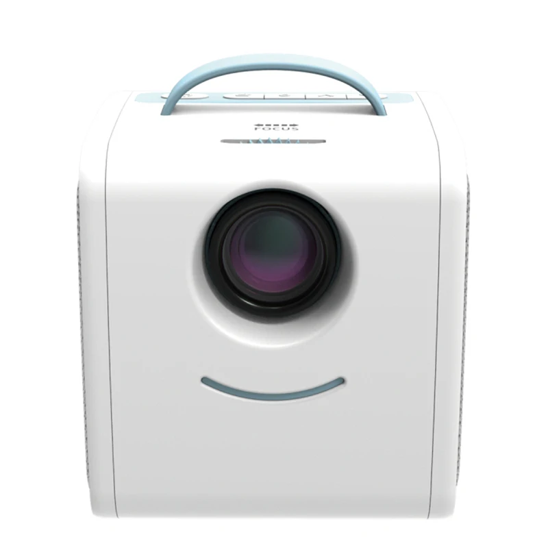 Q2 LCD mini projector support 1080p with good cooling up to 70 inch projector round toy gift for kids, White
Q2 LCD mini projector support 1080p with good cooling up to 70 inch projector round toy gift for kids, White