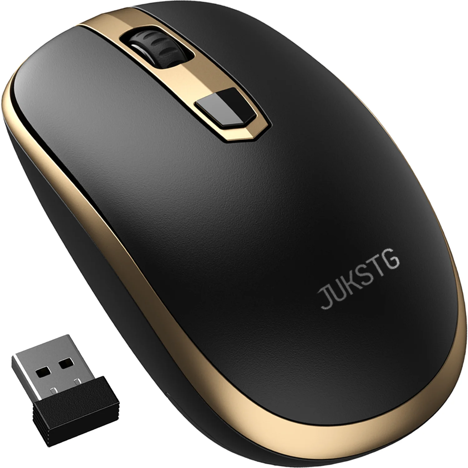 JUKSTG 2.4G Wireless Mouse Slim Wireless Mouse with 800/1200/1600 DPI Compatible for PC Laptop Mac Android Windows
JUKSTG 2.4G Wireless Mouse Slim Wireless Mouse with 800/1200/1600 DPI Compatible for PC Laptop Mac Android Windows