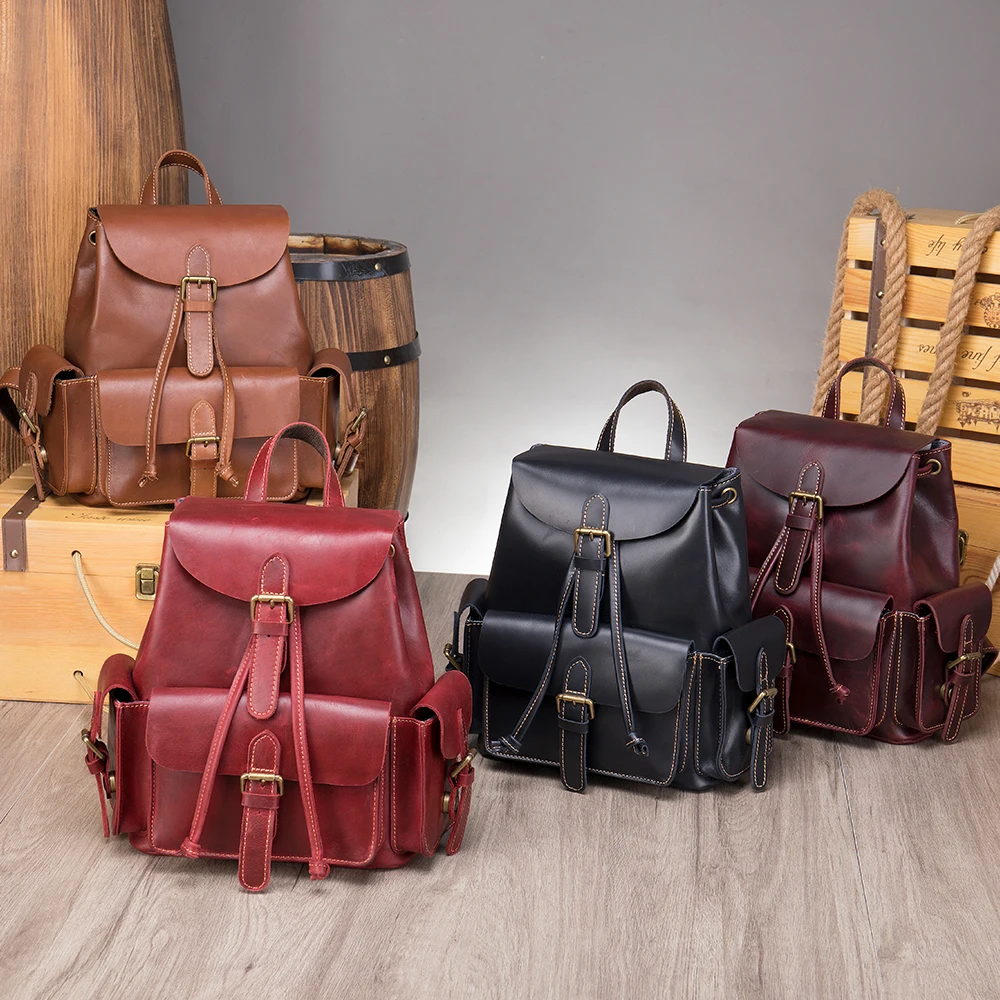 WESTAL 2021 leisure backpack women's genuine leather laptop backpack school bag girls travel camping waterproof backpack
WESTAL 2021 leisure backpack women's genuine leather laptop backpack school bag girls travel camping waterproof backpack