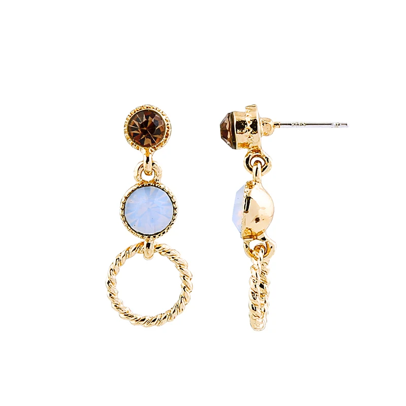 de98060 Small Delicate Cute Earring Jewelry Rhinestone Earrings Circular Earrings, Gold
de98060 Small Delicate Cute Earring Jewelry Rhinestone Earrings Circular Earrings, Gold