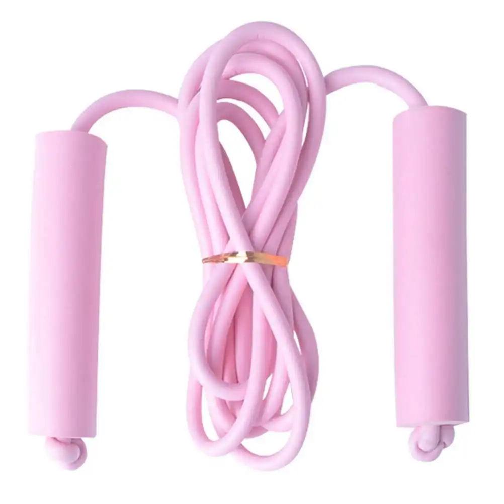 Soft Sponge Handles Jump Rope Outdoor Skipping Rope Sports Equipment for Kids Children (Pink)
Soft Sponge Handles Jump Rope Outdoor Skipping Rope Sports Equipment for Kids Children (Pink)