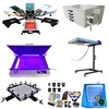 6 colour 6 station rotary printing machine with micro registration