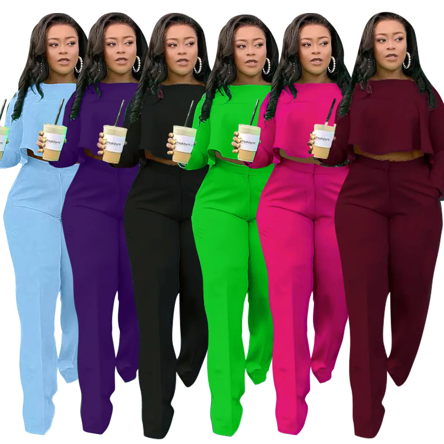 9 Colors fall 2021 women clothes Autumn 2 Piece Set Women Pants Solid Sports Hoodies Sweatshirt Outfit two piece pants set
9 Colors fall 2021 women clothes Autumn 2 Piece Set Women Pants Solid Sports Hoodies Sweatshirt Outfit two piece pants set