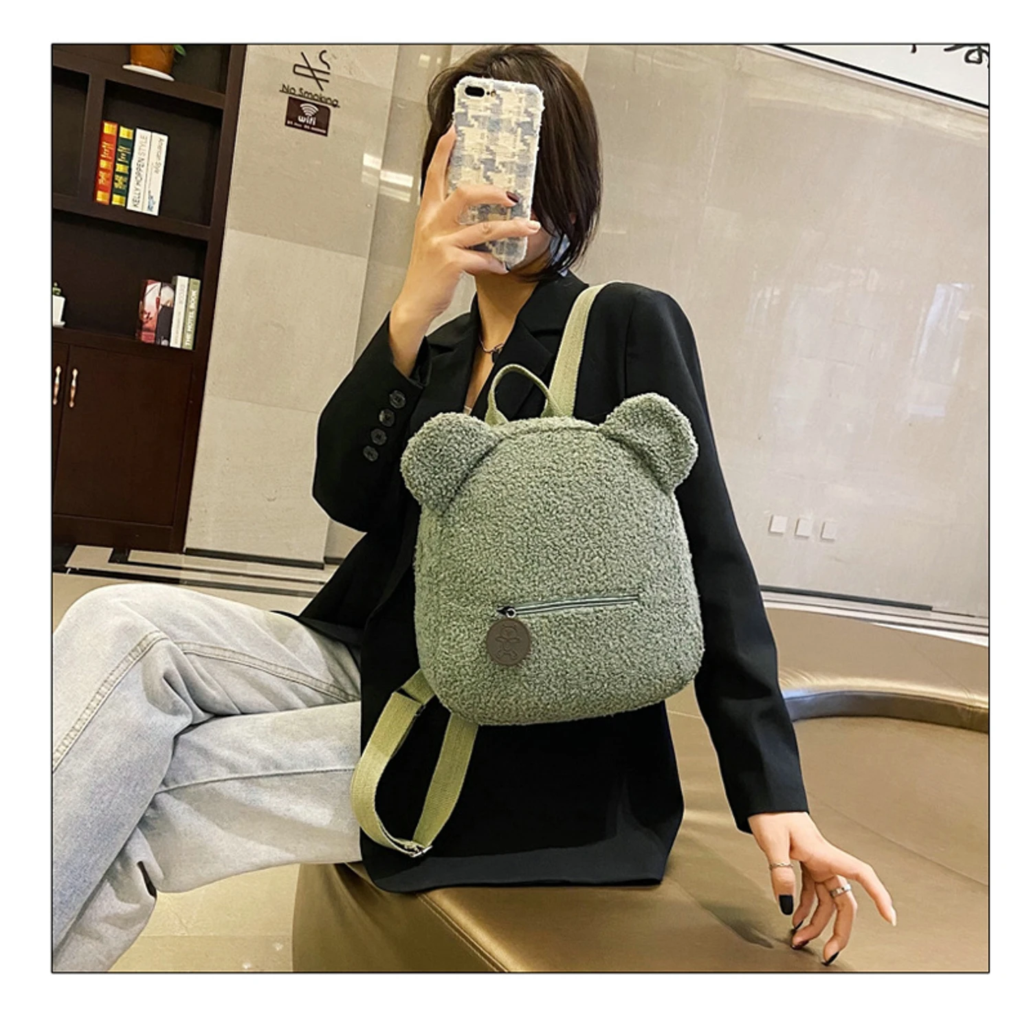 2022 Cute Kids School Bags Primary Students Bear Plush Backpacks For Girls Fashion Women'S Backpacks, Colors
2022 Cute Kids School Bags Primary Students Bear Plush Backpacks For Girls Fashion Women'S Backpacks, Colors