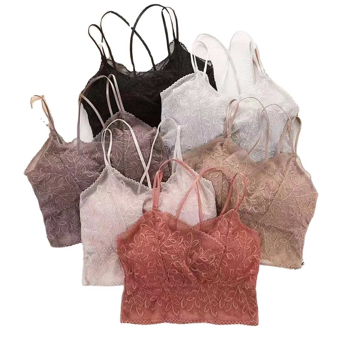 Wholesale Sexy Lace Bra sports Tube Top Wrapped Chest Sexy Lingerie Wireless Padded Seamless Bra
Wholesale Sexy Lace Bra sports Tube Top Wrapped Chest Sexy Lingerie Wireless Padded Seamless Bra