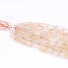 Moyu Wholesale Natural Clear Citrine Beads Gemstone Citrine Crystal Stone for Jewelry Making