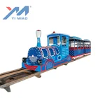 Amusement Park Kids Ride On Train And Track